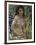 Female Nude in the Sun, c.1875-Pierre-Auguste Renoir-Framed Premium Giclee Print