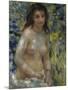Female Nude in the Sun, c.1875-Pierre-Auguste Renoir-Mounted Premium Giclee Print