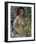 Female Nude in the Sun, c.1875-Pierre-Auguste Renoir-Framed Giclee Print