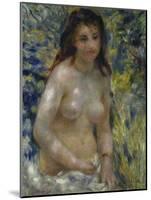 Female Nude in the Sun, c.1875-Pierre-Auguste Renoir-Mounted Giclee Print