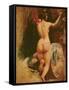 Female Nude Seen from the Back, C.1835-40-William Etty-Framed Stretched Canvas