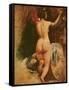 Female Nude Seen from the Back, C.1835-40-William Etty-Framed Stretched Canvas