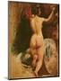 Female Nude Seen from the Back, C.1835-40-William Etty-Mounted Giclee Print