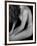 Female Nude Sitting with Face Covered by Long Hair-Winfred Evers-Framed Photographic Print