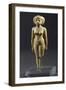 Female Nude Statue in Ivory-null-Framed Giclee Print