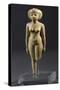 Female Nude Statue in Ivory-null-Stretched Canvas