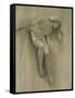 Female Nude Study (Chalk on Paper)-John Robert Dicksee-Framed Stretched Canvas