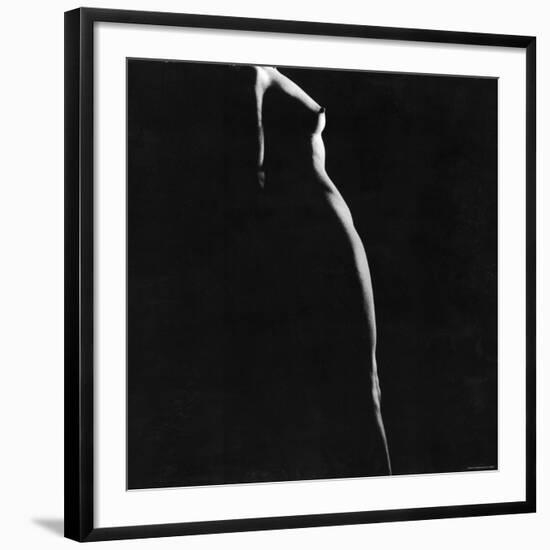 Female Nude Study-Gjon Mili-Framed Photographic Print