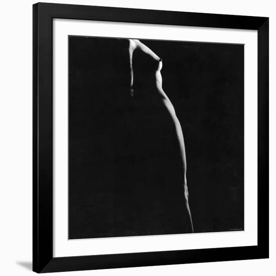 Female Nude Study-Gjon Mili-Framed Photographic Print