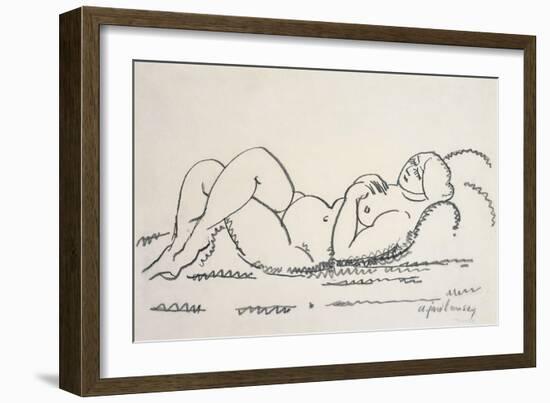 Female Nude; Weiblicher Akt, C.1912-Alexej Von Jawlensky-Framed Giclee Print