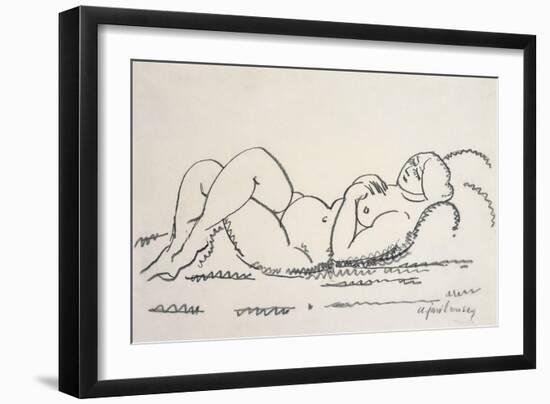 Female Nude; Weiblicher Akt, C.1912-Alexej Von Jawlensky-Framed Giclee Print