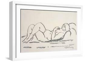 Female Nude; Weiblicher Akt, C.1912-Alexej Von Jawlensky-Framed Giclee Print