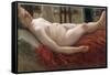 Female Nude (Wife of the artist)-B.M. Kustodiev-Framed Stretched Canvas