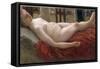 Female Nude (Wife of the artist)-B.M. Kustodiev-Framed Stretched Canvas