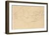 Female Nude with Hands Behind Head, 1914-Egon Schiele-Framed Giclee Print