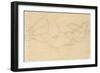 Female Nude with Hands Behind Head, 1914-Egon Schiele-Framed Giclee Print