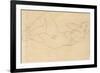 Female Nude with Hands Behind Head, 1914-Egon Schiele-Framed Giclee Print