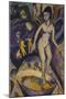 Female Nude with Hot Tub, 1912-Ernst Ludwig Kirchner-Mounted Giclee Print