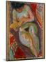 Female Nude-Ernst Ludwig Kirchner-Mounted Giclee Print