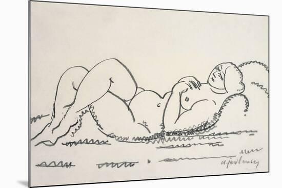 Female Nude-Alexej Von Jawlensky-Mounted Giclee Print