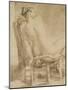 Female Nude-Rembrandt van Rijn-Mounted Giclee Print