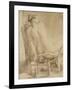 Female Nude-Rembrandt van Rijn-Framed Giclee Print