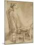 Female Nude-Rembrandt van Rijn-Mounted Giclee Print