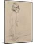 Female nude-Albert Williams-Mounted Giclee Print