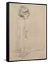 Female nude-Albert Williams-Framed Stretched Canvas