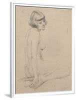 Female nude-Albert Williams-Framed Premium Giclee Print