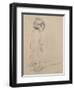 Female nude-Albert Williams-Framed Premium Giclee Print