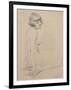 Female nude-Albert Williams-Framed Giclee Print