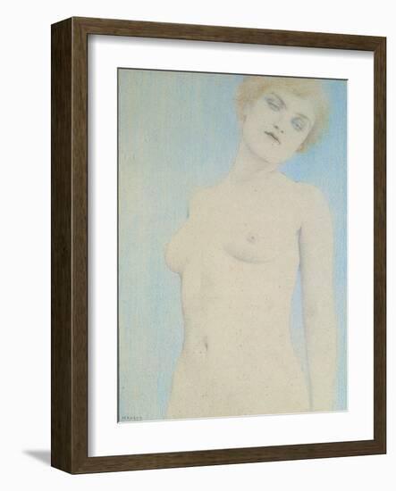 Female Nude-Fernand Khnopff-Framed Giclee Print