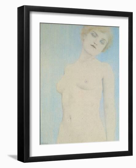 Female Nude-Fernand Khnopff-Framed Giclee Print