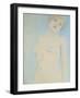 Female Nude-Fernand Khnopff-Framed Giclee Print