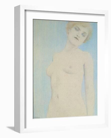 Female Nude-Fernand Khnopff-Framed Giclee Print