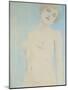 Female Nude-Fernand Khnopff-Mounted Giclee Print