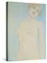 Female Nude-Fernand Khnopff-Stretched Canvas