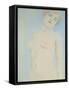 Female Nude-Fernand Khnopff-Framed Stretched Canvas