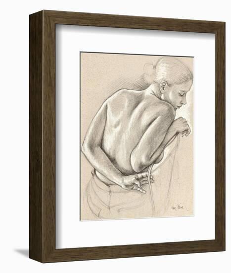 Female Nudes-Francine Van Hove-Framed Art Print