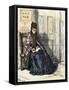 Female of the Christian Temperance Union (American Association of Alcoholism) Registering the Names-null-Framed Stretched Canvas