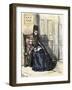 Female of the Christian Temperance Union (American Association of Alcoholism) Registering the Names-null-Framed Giclee Print