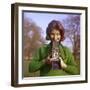 Female Photographer-null-Framed Photographic Print