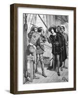 Female Pirate 1902-Chris Hellier-Framed Giclee Print