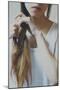 Female Plaiting Hair-Carolina Hernandez-Mounted Photographic Print
