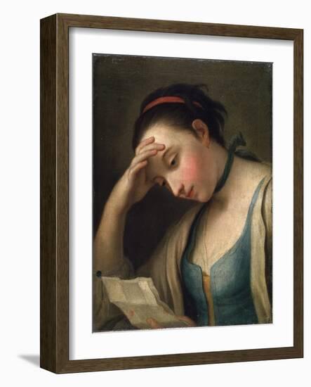 Female Portrait, 18th Century-Pietro Rotari-Framed Giclee Print