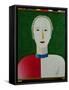 Female Portrait, 1928-32-Kasimir Malevich-Framed Stretched Canvas