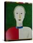 Female Portrait, 1928-32-Kasimir Malevich-Stretched Canvas