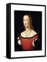 Female Portrait, C1500-C1506-Lorenzo Costa-Framed Stretched Canvas