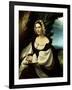 Female Portrait, C1518-Correggio-Framed Giclee Print